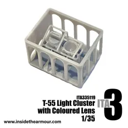 Inside The Armor Ita335119 1/35 T-55 Light Cluster With Coloured Lens