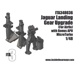 Inside The Armor Ita348036 1/48 Jaguar Gr.1/1a Landing Gear Upgrade For Airfix