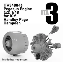 Inside The Armor Ita348046 1/48 Bristol Pegasus Engines For Icm Hampden