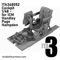Inside The Armor Ita348052 1/48 Cockpit Upgrade With Seat For Icm Hampden