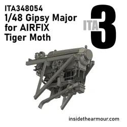 Inside The Armor Ita348054 1/48 Gipsy Major Engine For Airfix Tiger Moth