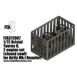 Inside The Armor Ita372005 1/72 Bristol Taurus 2 Engines Closed Cowl Version Maintenance