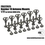 Inside The Armor Ita372025 1/72 Number 19ws Radio Antennas