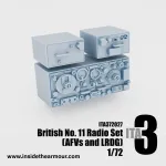 Inside The Armor Ita372029 1/72 British Ww2 Number 11 Radio Set