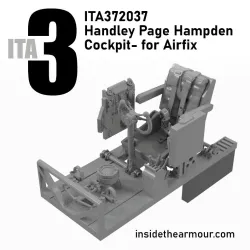 Inside The Armor Ita372037 1/72 Cockpit For Airfix Hampden