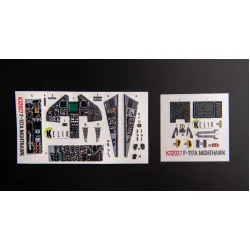 Kelik K32027 1/32 F-117a - Type 1 Interior 3d Decals For Trumpeter Kit