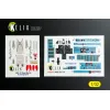 Kelik K32042 1/32 Mig-21 F-13 Export Version - Interior 3d Decals For Trumpeter Kit