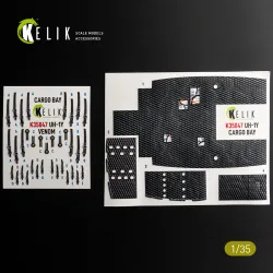 Kelik K35047 1/35 Uh-1y Venom Cargo Bay Interior 3d Decals For Trumpeter