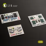 Kelik K35048 1/35 3d Decal Uh-1b Huey - Interior 3d Decals For Trumpeter