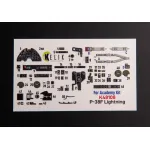 Kelik K48108 1/48 Lightning Interior 3d Decals For Academy Kit