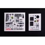 Kelik K48136 1/48 Mig-29c 9-13 Fulcrum Interior 3d Decals For Gwh