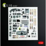 Kelik K48143 1/48 Do-217 N/J - Interior 3d Decals For Icm Kit