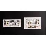 Kelik K72166 1/72 Ov-1a/Jov-1a Mohawk Interior 3d Decals For Clearprop Kit