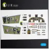 Kelik K72288 1/72 B-24j- Interior 3d Decals For Hasegawa Kit