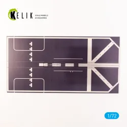 Kelik Ks72104 1/72 Mogami-class Frigate Deck Full Version Acrylic 3mm 180x357mm