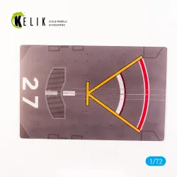 Kelik Ks72106 1/72 Jds Isoyuki Dd-127 1985 Base Acrylic 3 Mm 280 X 180 Mm