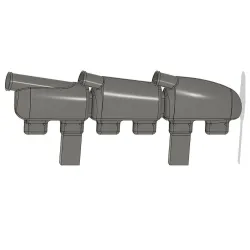 Kopecky Scale Models 32041 1/32 Spitfire Mk.ia Exhaust For Kotare Resin Kit