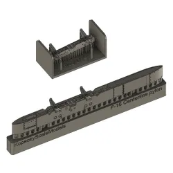 Kopecky Scale Models 48023 1/48 F-16 Centerline Pylon Resin Kit