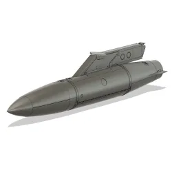 Kopecky Scale Models 48024 1/48 F-16 370 Gallons Fuel Tanks Resin Kit