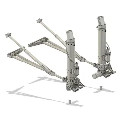 Kopecky Scale Models 48037 1/48 B-17 Landing Gear Loaded For Hk Models