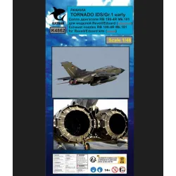 Katran 4862 1/48 Panavia Tornado Ids/Gr1 Early Exhaust Nozzles Rb 199-4r Mk101 Closed For Revell/Eduard
