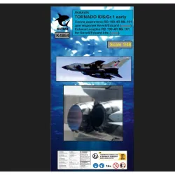 Katran 4864 1/48 Panavia Tornado Ids/Gr1 Early Exhaust Nozzles Rb 199-4r Mk101 Opened For Revell/Eduard