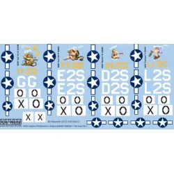 Kits World Kw144011 1/144 Decal For B-24 Liberators Accessories For Aircraft