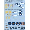 Kits World Kw144048 1/144 Decal For Douglas Dakota C-47/Dc3 Accessories Aircraft