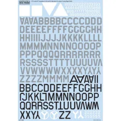 Kits World Kw148025 1/48 Decal For Boeing B-17 F/G Flying Fortress