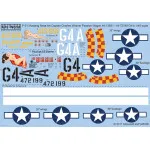 Kits World Kw148056 1/48 Decal For P-51 Mustang Passion Wagon Captain Charles Weaver
