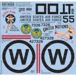 Kits World Kw148083 1/48 Decal B-29 Super Fortress B-29-40-bw 42-24614 Joltin Josie