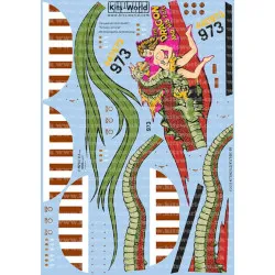 Kits World Kw148149 1/48 Decal For B-24j Liberator B-24j-190-co