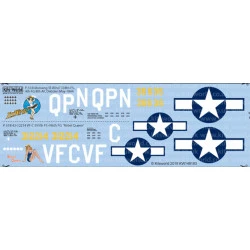 Kits World Kw148183 1/48 Decal For North American P-51b Mustangs