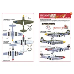 Kits World Kw148292 1/48 Decal For North American P-51 D Mustang