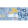 Kits World Kw172076 1/72 Decal For B-26b Marauder Accessories For Aircraft