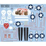 Kits World Kw172146 1/72 Decal For Douglas A-20 Havocs Accessories For Aircraft