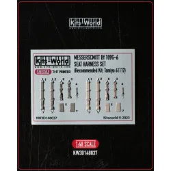 Kits World Kw3d148036 1/48 3d Decal Hawker Hunter Fga9, Fr10 And Ga11 Seat Belts