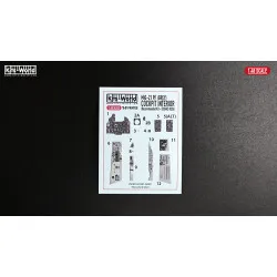 Kits World Kw3d1481089 1/48 3d Decal Mig 21-pf Grey Colour Instrument Panel