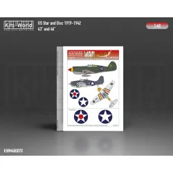 Kits World Kwm480070 1/48 Mask For Usaaf Star And Disc 43inch - 46inch 1919 1942