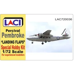 Laci 720036 1/72 Percival Pembroke Landing Flaps For Sh Kit