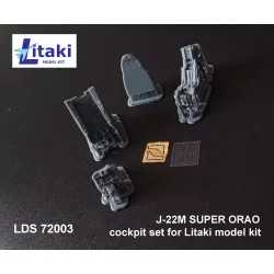 Litaki Lds72003 1/72 Cockpit Set For J-22 Super Orao Litaki Model Kit