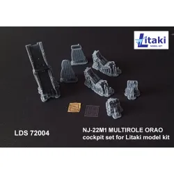 Litaki Lds72004 1/72 Cockpit Set For Nj-22m1 Multirole Orao Litaki Model Kit