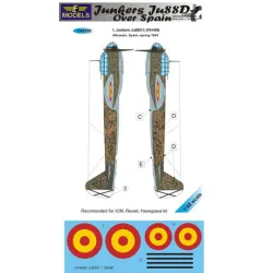 Lf Models C48208 1/48 Junkers Ju-88d-1 Over Spain For Icm, Revell, Hasegawa Kit