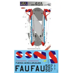 LF Models C72107 1/72 Douglas C-47A over Uruguay