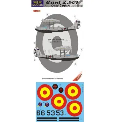 Lf Models C72120 1/72 Cant Z.501 Over Spain Part I.