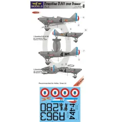 Lf Models C72126 1/72 Dewoitine D.501 Over France Part I.