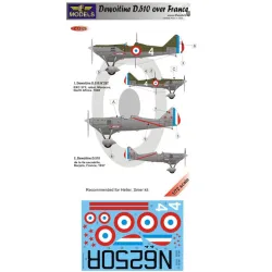 Lf Models C72129 1/72 Dewoitine D.510 Over France