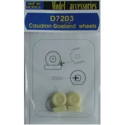 Lf Models D7203 1/72 Caudron Goeland Weighted Wheels