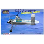 Lf Models Pe7290 1/72 C 30 Autogyro Military Users Plastic Kit
