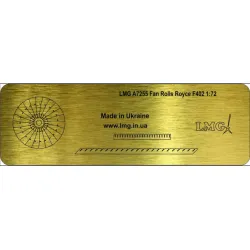 Lmg Ba-72059 1/72 Fan Rolls Royce F402 Thickness 0/1mm